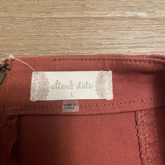 Rust  Women's Mini  Skirt - Picture 4 of 7